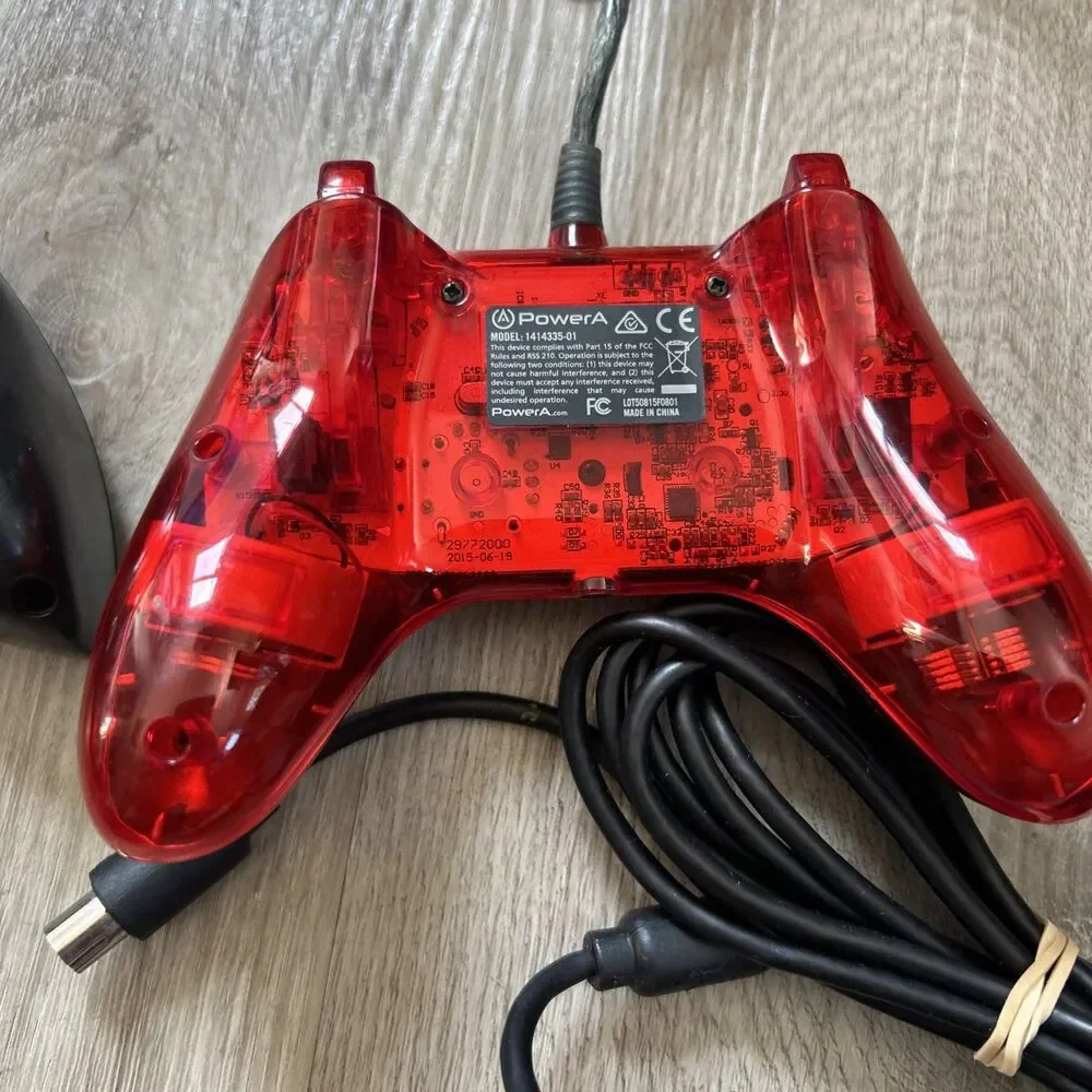 Xbox 360 Third Party Wired Controller Lot Of 4 Marvel Disney Infinity UNTESTED